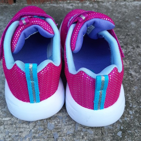 Skechers toddler girl size 11.5 shoes with velcro(New) - Picture 2 of 6